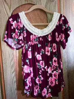 Floral dress shirt