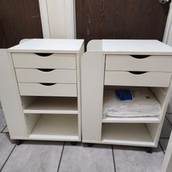 2 Ikea Sonne Carts - DISCONTINUED 