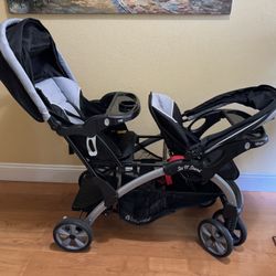 Sit-to-stand Double Stroller