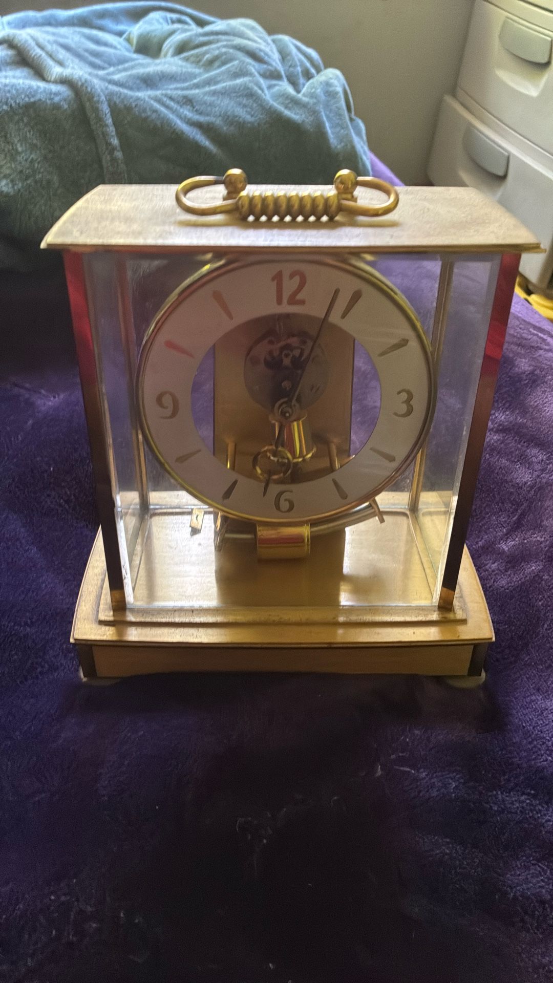 Antiques Gold Clock