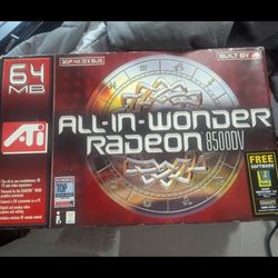 VINTAGE All-In-Wonder RADEON 8500DV 64MB