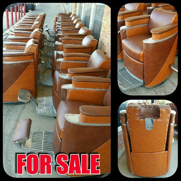 15 Koken Barrel Barber Chairs