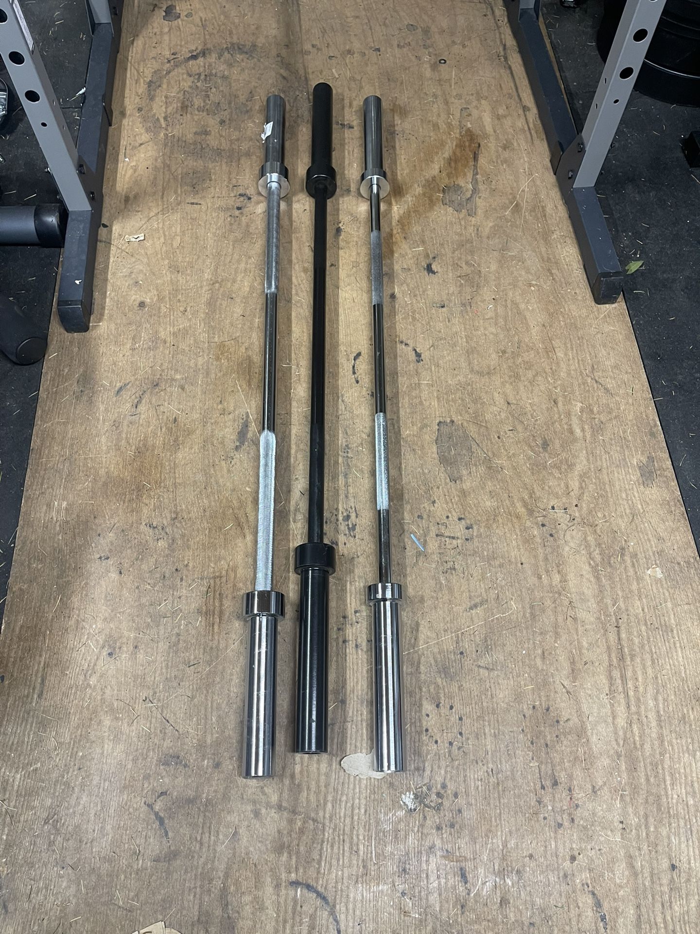 $50 Each - 5’ Olympic Barbells