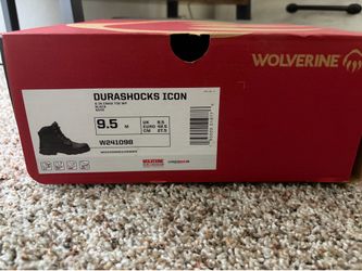 Steel Toe Boots Size 9.5