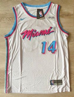 NWT Official NBA / NIKE ~ Swingman Miami Heat Tyler Herro #14 "Vice City"  Edition Basketball Jersey