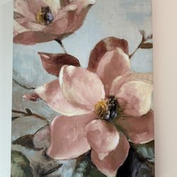 "Magnolias Aglow at Sunset I" Canvas Print by Lanie Loreth 20x30
