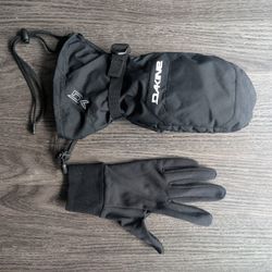 Dakine Scout Mittens Large and Removable Storm Liner 