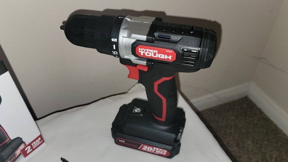 Electric Drill - Hyper Tough Set With Charger $40