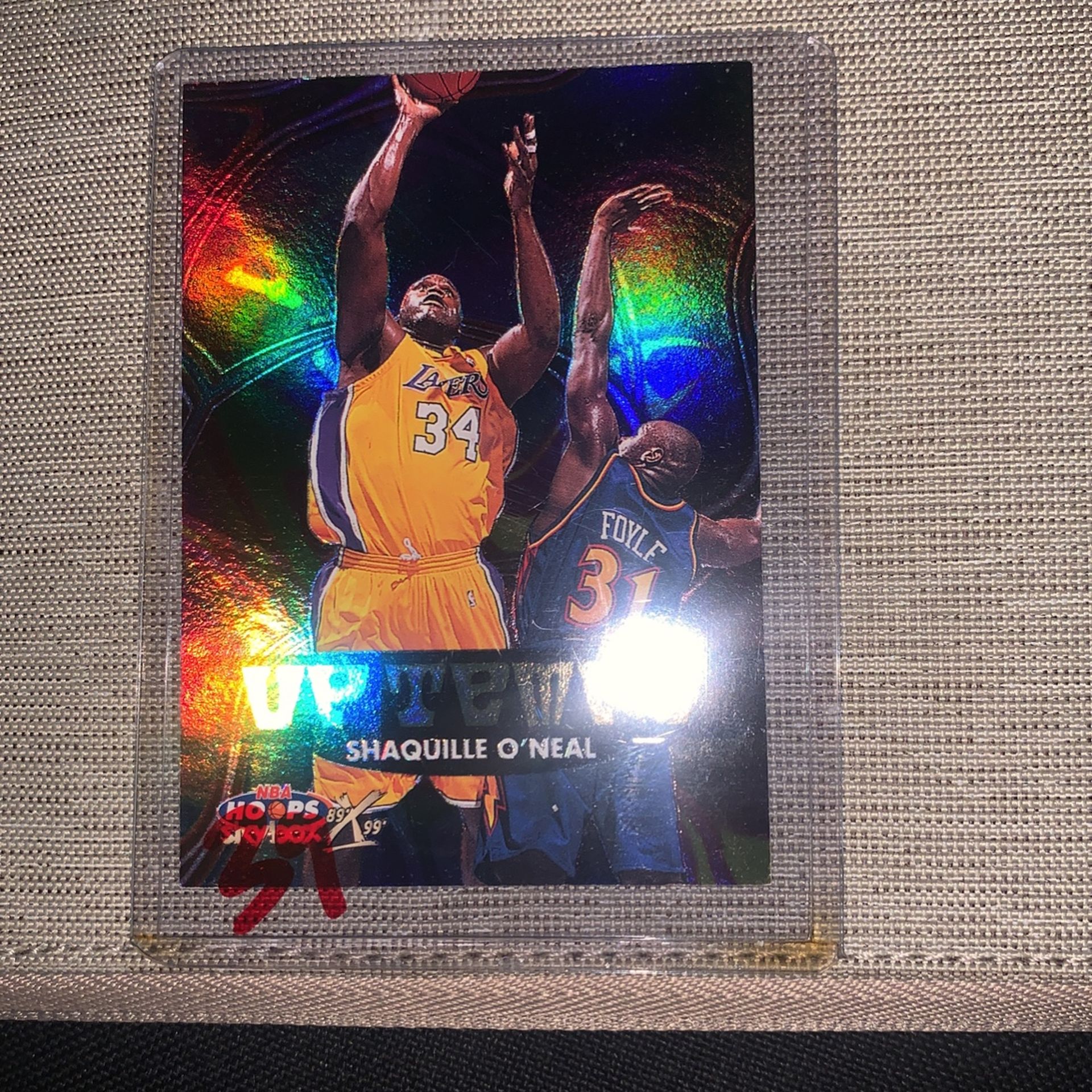 Shaquille O’Neil 2000 Skybox Uptempo