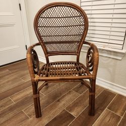 Vintage Rattan Armchair 