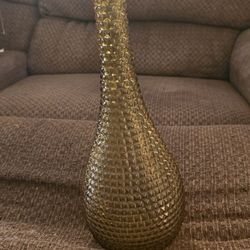 Vintage Indian Glass Vase. 