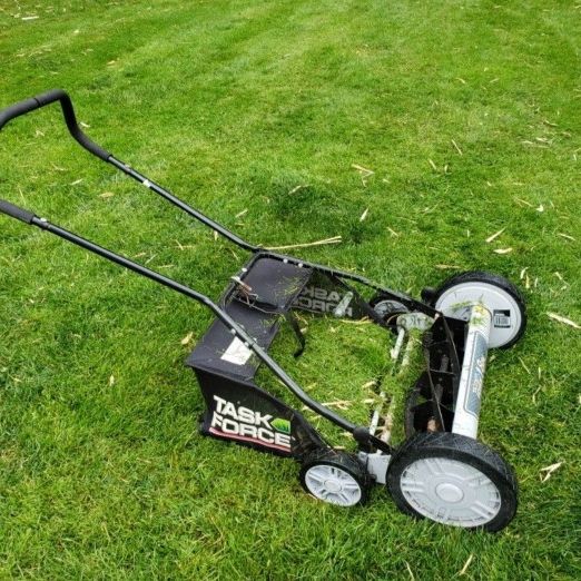 Task force push mower hotsell