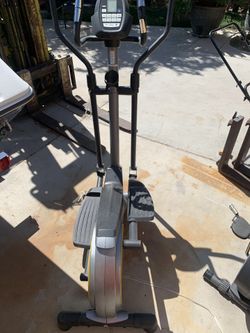 Gold gym elliptical read discription