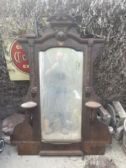 Goth mirror antique