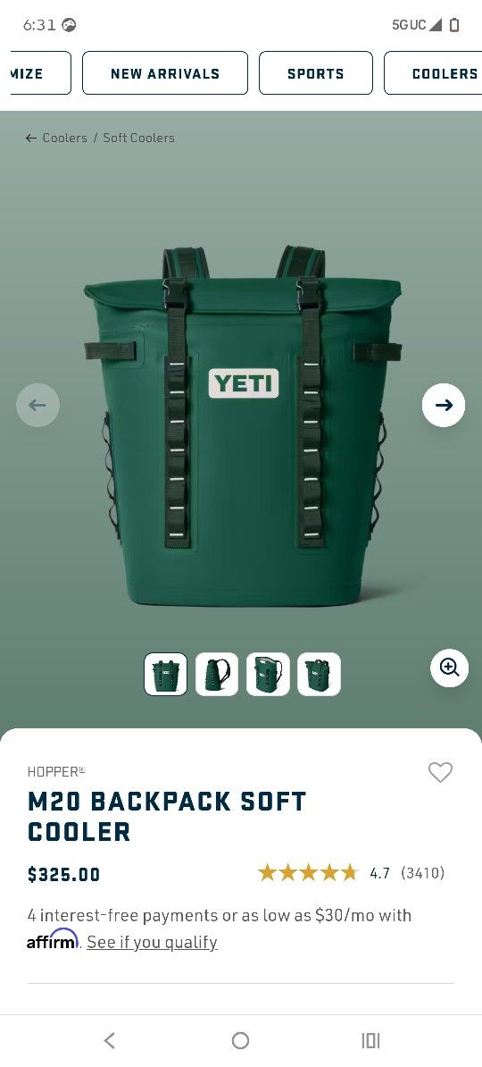 Yeti Hopper M20