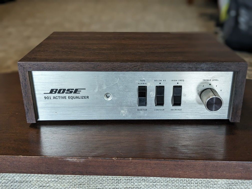 Bose 901 Speakers With Equalizer