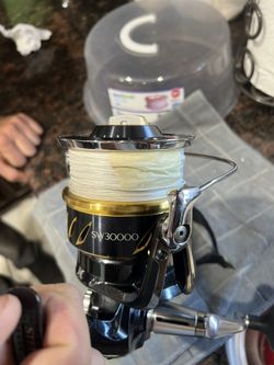 Shimano Stella SW30000-B Offshore Spinning Reel – 650yds 80lb Braid