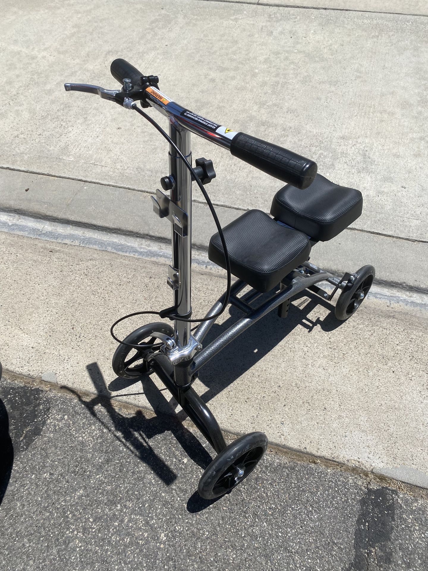 Broken Leg Scooter