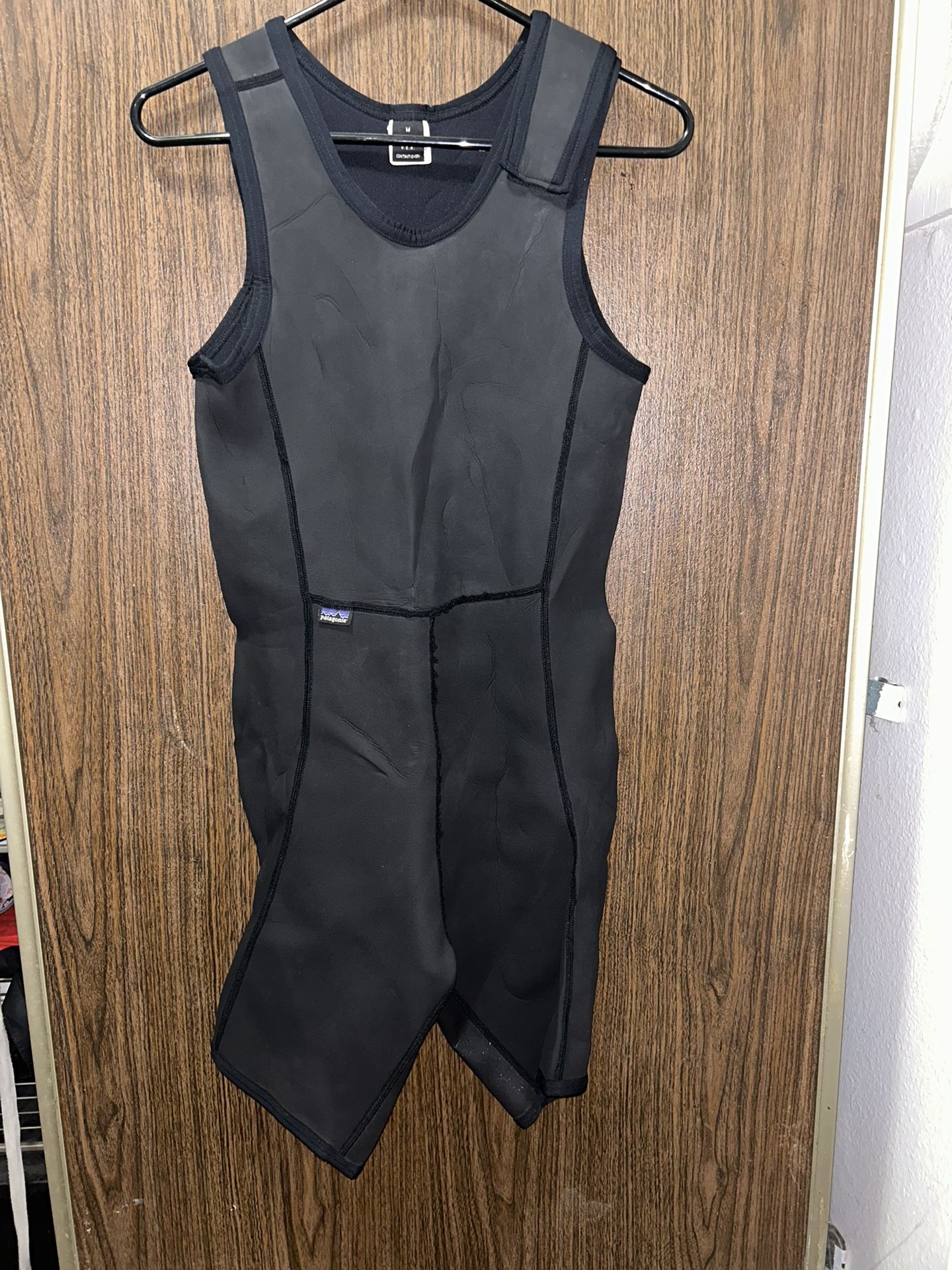 Vintage Patagonia Short John Swimming Wetsuit Style 85295 Men's Black Sz M