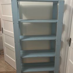 Wooden shelving 