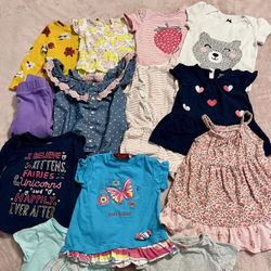2T / 24 months Cute Baby Girls Clothes Bundle