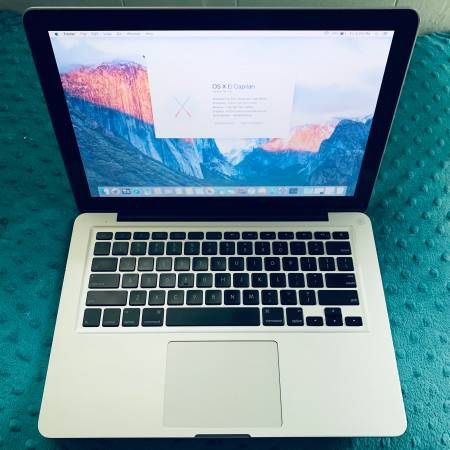 MacBook Pro (Late 2008) 13” 160GB Storage, 4GB memory, OS El Capitan