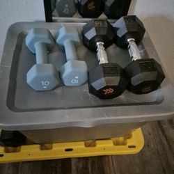 Dumbbells Sets 20/ 10 Lbs 