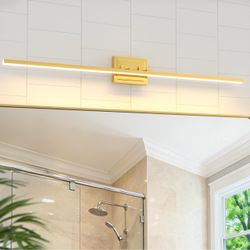 Gold Vanity Light