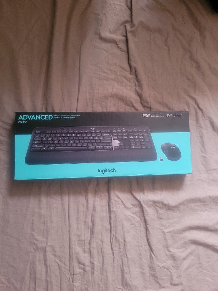 Logitech Advanced Combo Wireless Keyboard and Mouse