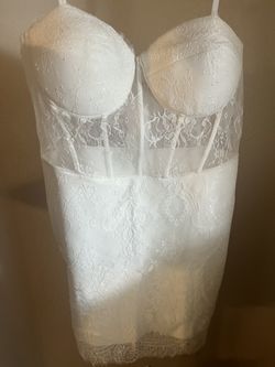 Plus Size White Dress