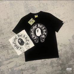 Bape X Chrome Hearts Tee 