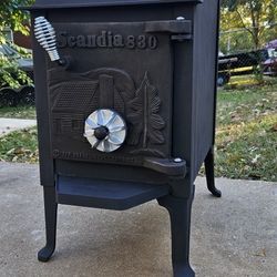 Scandia Wood Stove (Delivery Available)