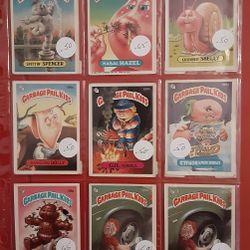 Cabbage Patch Card Stickers 1986