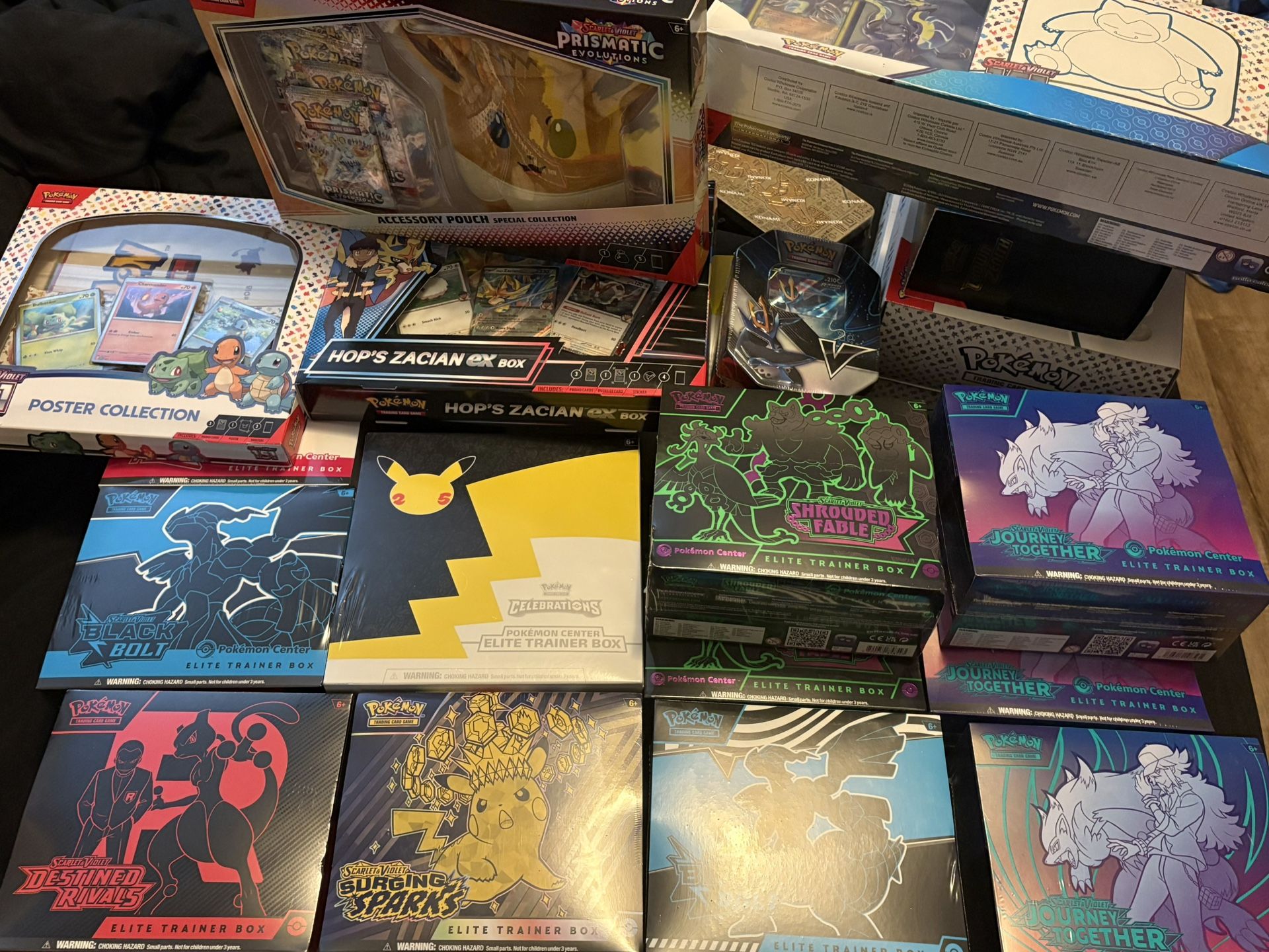 Pokemon ETBS (READ DESCRIPTION)