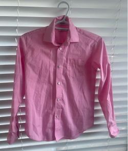 IZOD Pink Button-Down Dress Shirt