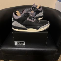 Brand new  A Ma Maniere 3’s size 12 Mens with original box and proof of purchase. No trades cash is king and price is firm.