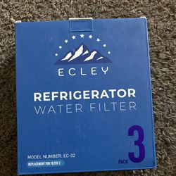 Ecley Refrigerator Water Filter EC-02 (3pk)