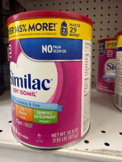 Similac 1.92 lb  30.8 oz SOY ISOMIL