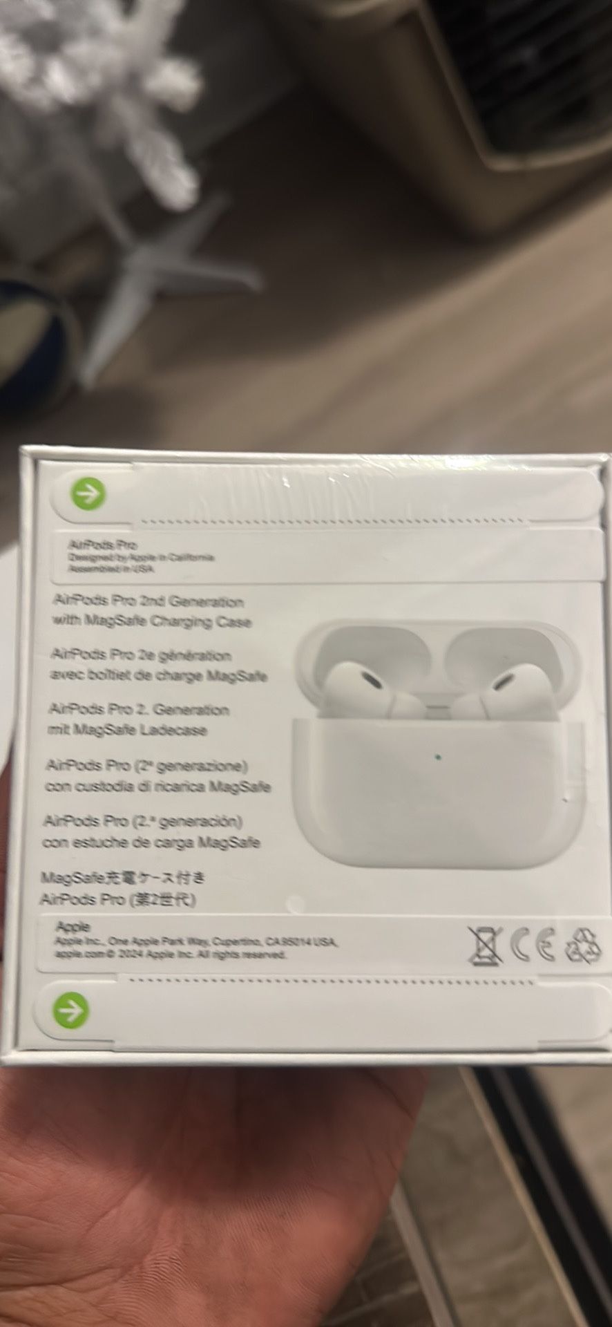 brand new unopened air pod pros gen2