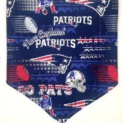 New England Patriots Blue Dog Bandana | Cat Bandana