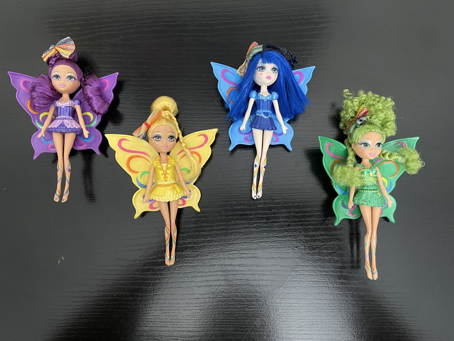 Barbie Fairytopia Hair Clip Dolls Magic Of The Rainbow 2007 Lot