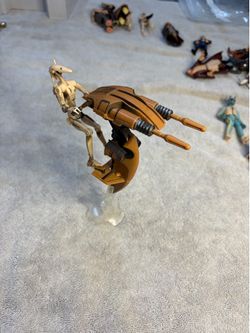 Star Wars episode 1 STAP with battle droid 1998