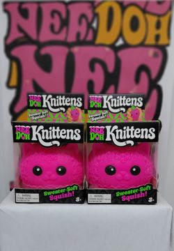 Nee Doh Knittens Squish Toy