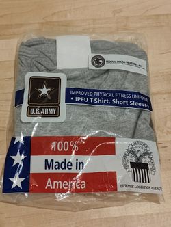 S/S Army IPFU Gray T-shirt 