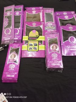 Hair dye, hair extensions, dread crochet, crochet braids