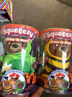 Squeeezy Halloween Dress up Bear New!!