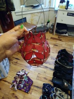 A candle holder