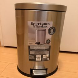 Stainless Steel 3.1 Gallon Trash Can
