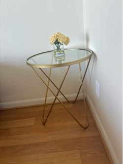Gold Accent Table