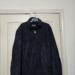 Men's Dockers Premium Suede Fleece Lining Jacket 